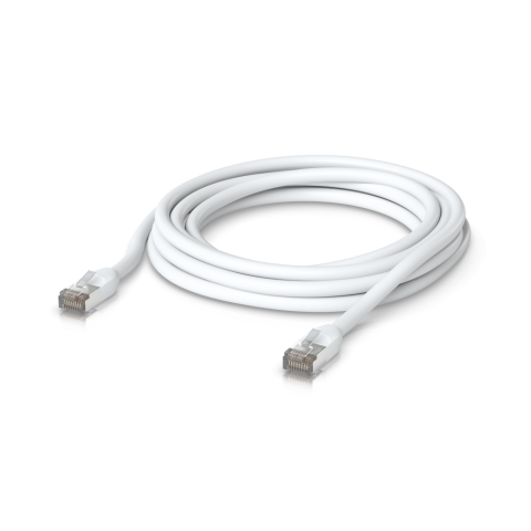 Ubiquiti UniFi ulkokäyttöön tarkoitettu patch-kaapeli 5 m, valkoinen