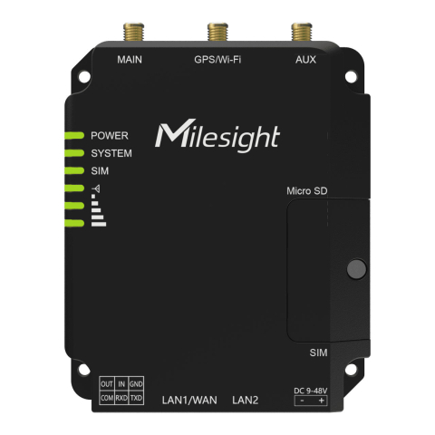 Milesight UR32 Pro Teollinen 4G LTE PoE -reititin