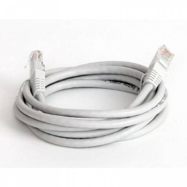 Kytkentäkaapeli Cat5e 2m harmaa